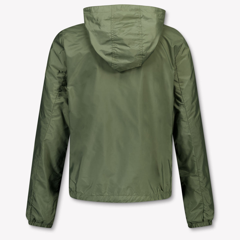 Moncler New Urville Kinder Jongens Zomerjas In Army