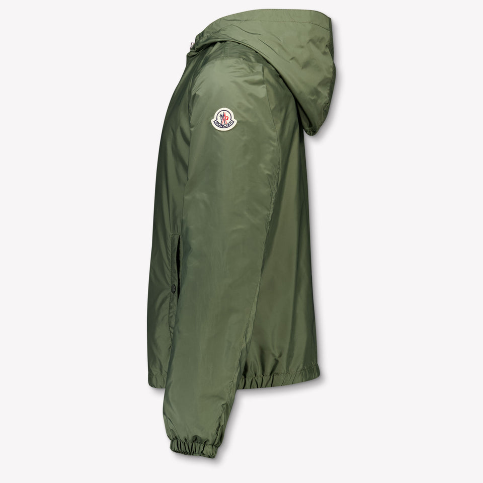 Moncler New Urville Kinder Jongens Zomerjas In Army