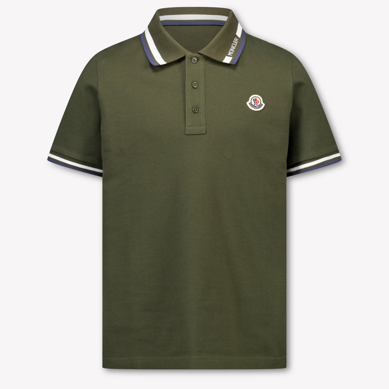 Moncler Kinder Jongens Polo In Army