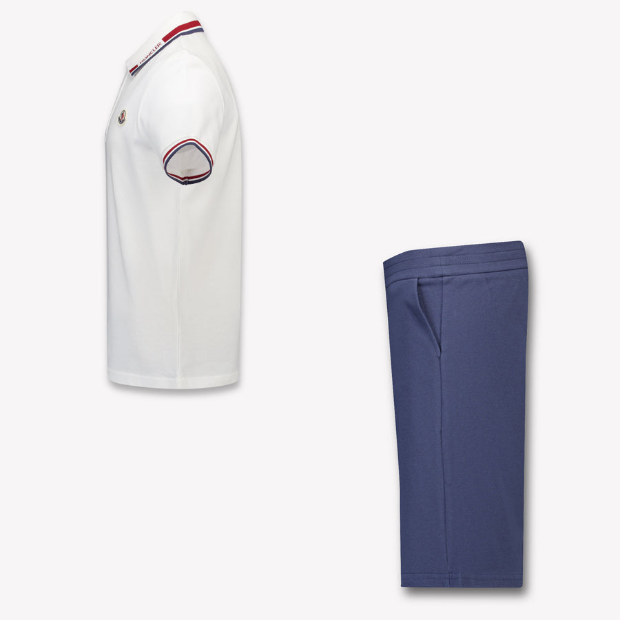 Moncler Kinder Jongens Setje In Wit