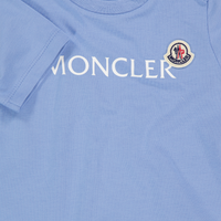 Moncler Baby Jongens T-Shirt In Licht Blauw