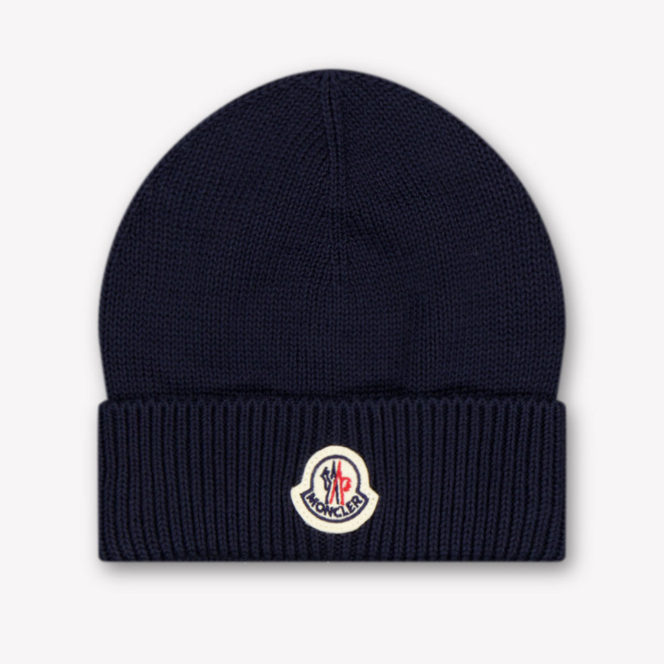 Moncler Baby Unisex Muts In Navy