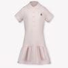 Moncler Kinder Meisjes Jurk In Licht Roze
