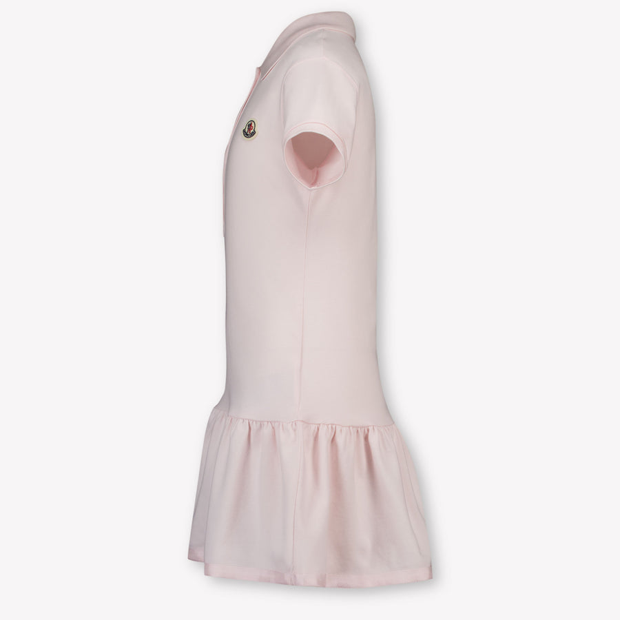 Moncler Kinder Meisjes Jurk In Licht Roze