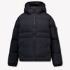 Stone Island Kinder Jongens Winterjas In Zwart