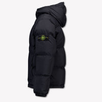 Stone Island Kinder Jongens Winterjas In Zwart