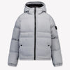 Stone Island Kinder Jongens Winterjas In Licht Grijs