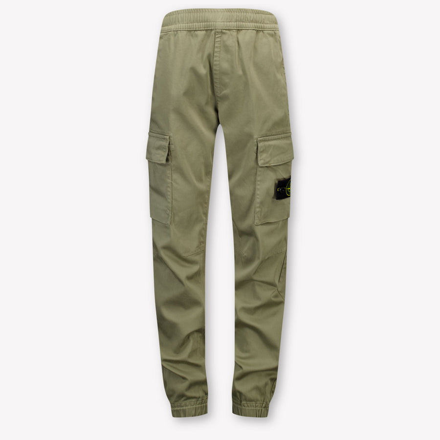 Stone Island Boys Trouser in Taupe