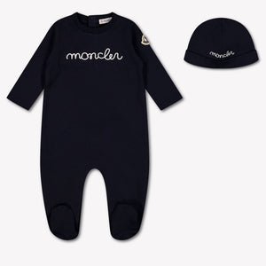 Moncler Baby Unisex Boxpakje In Navy