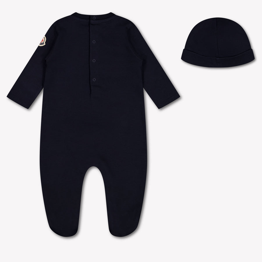 Moncler Baby Unisex Boxpakje In Navy