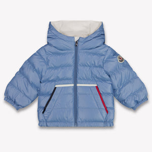 Moncler Icarus Baby Jongens Winterjas In Licht Blauw