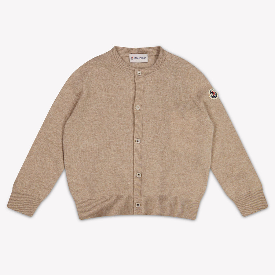 Moncler Baby Unisex Trui In Beige