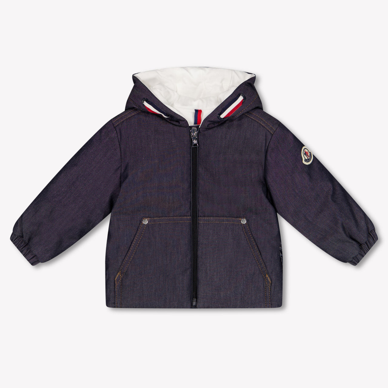 Moncler Alaric Baby Jongens Winterjas In Navy