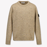 Stone Island Kinder Jongens Trui In Licht Bruin