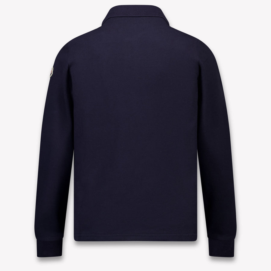 Moncler Kinder Jongens Polo In Navy