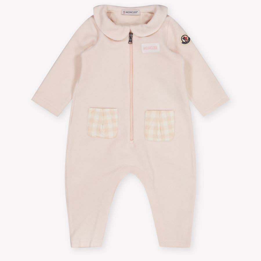 Moncler Baby Meisjes Boxpakje In Licht Roze