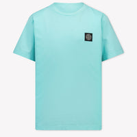 Stone Island Kinder Jongens T-Shirt In Mint