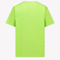 Stone Island Kinder Jongens T-Shirt In Lime
