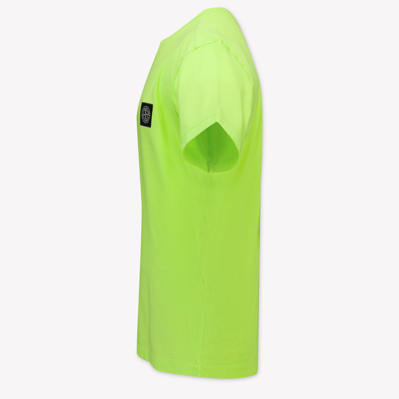 Stone Island Kinder Jongens T-Shirt In Lime