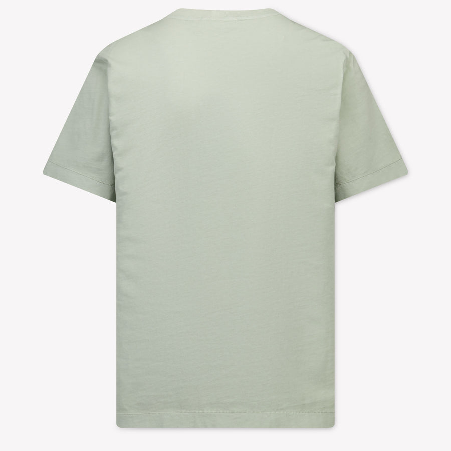 Stone Island Kinder Jongens T-Shirt In Licht Grijs