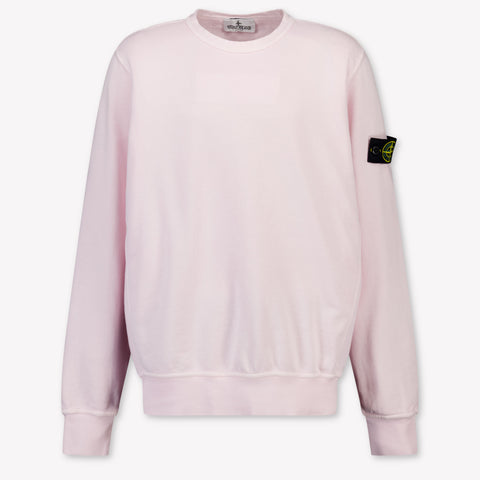 Stone Island Kinder Jongens Trui In Roze