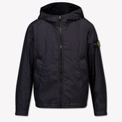 Stone Island Kinder Jongens Zomerjas In Zwart