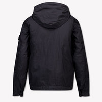 Stone Island Kinder Jongens Zomerjas In Zwart