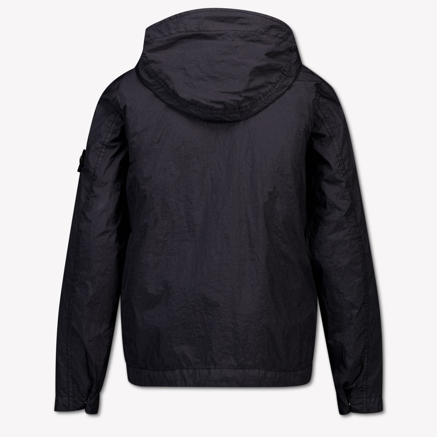 Stone Island Kinder Jongens Zomerjas In Zwart