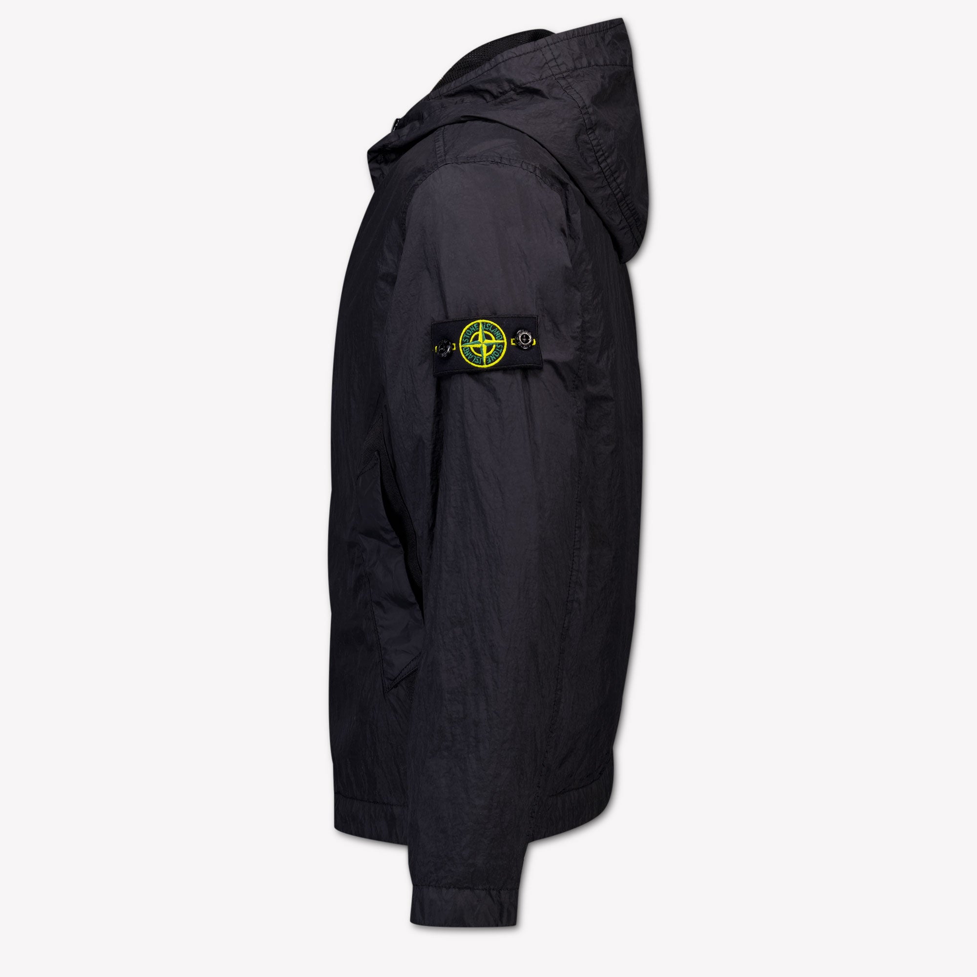 Stone Island Kinder Jongens Zomerjas In Zwart
