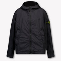 Stone Island Kinder Jongens Zomerjas In Zwart