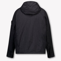 Stone Island Kinder Jongens Zomerjas In Zwart