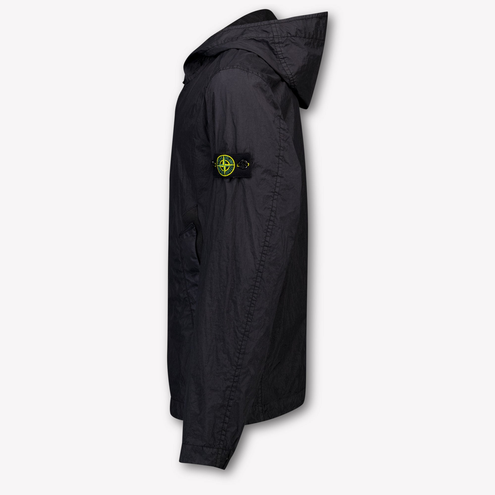 Stone Island Kinder Jongens Zomerjas In Zwart