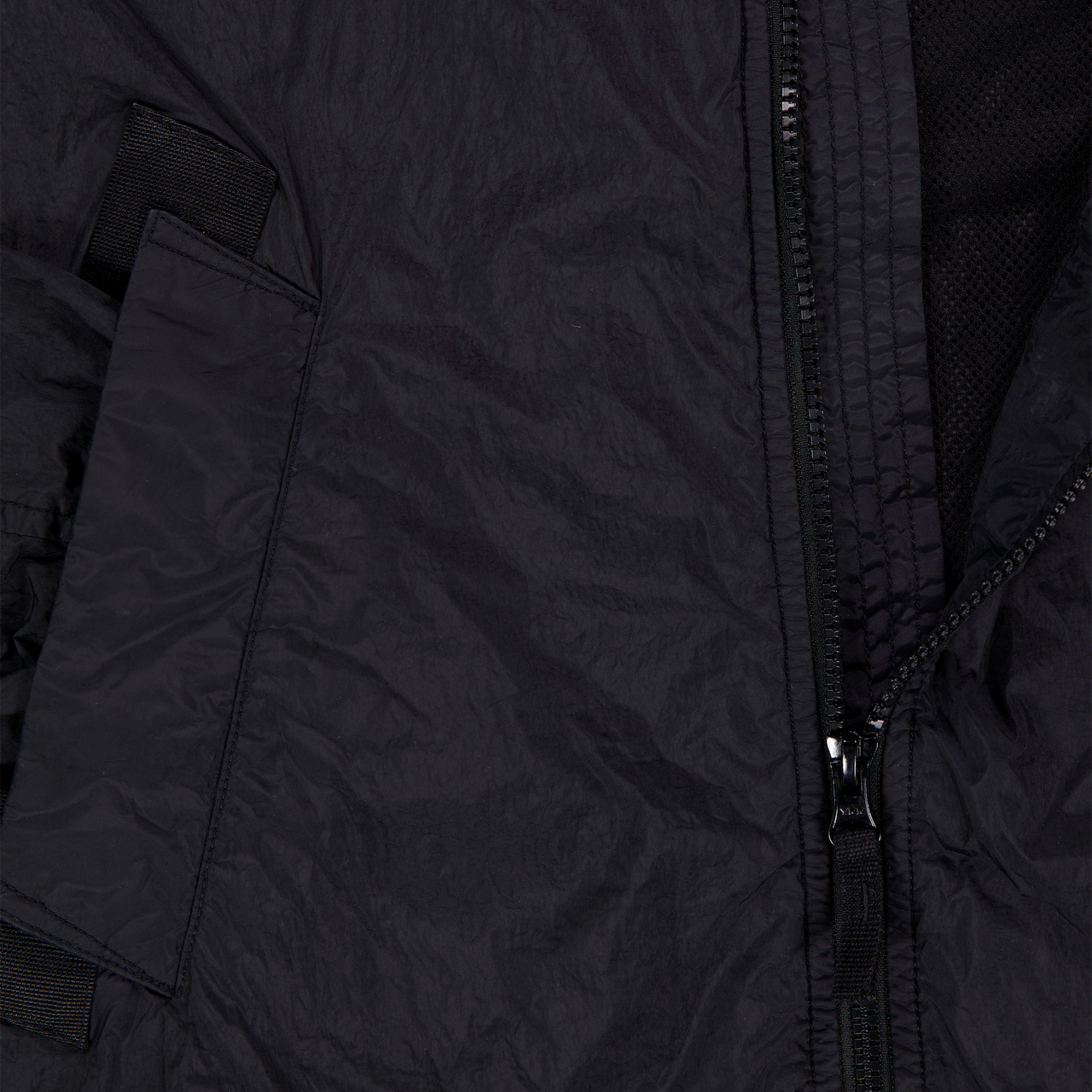 Stone Island Kinder Jongens Zomerjas In Zwart