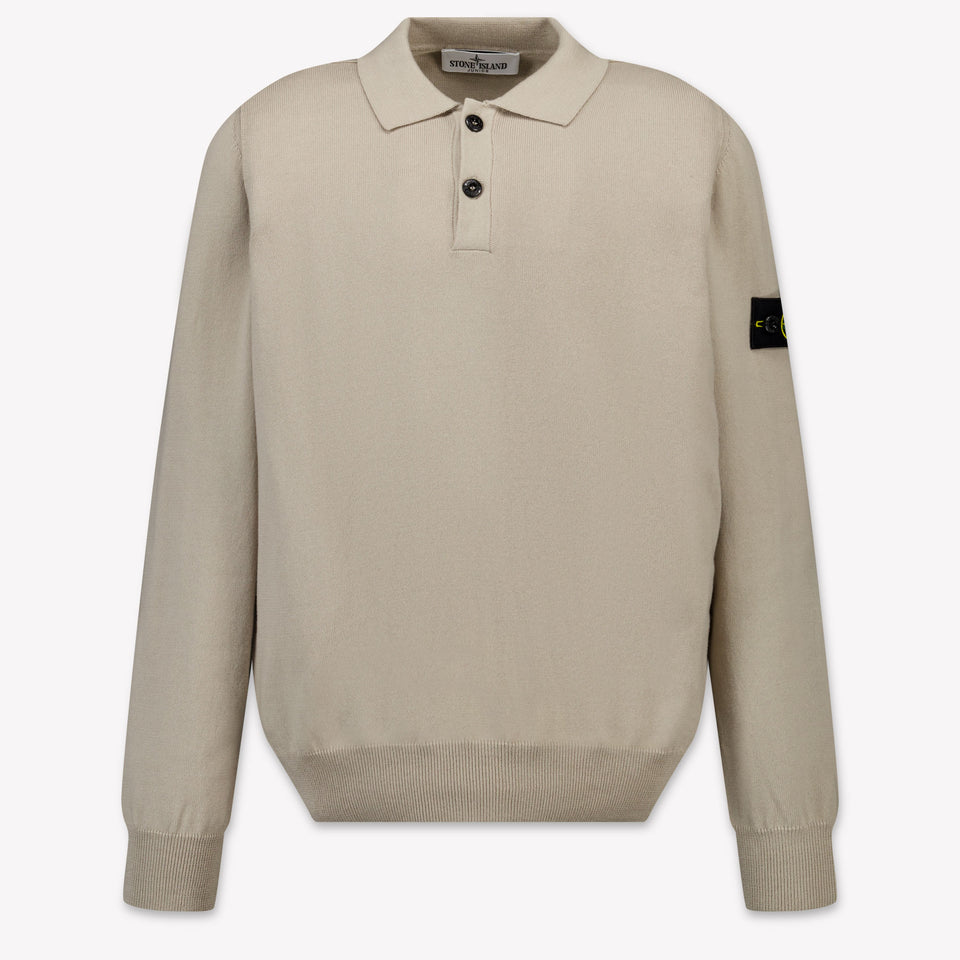 Stone Island Kinder Jongens Trui In Licht Grijs