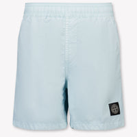 Stone Island Kinder Jongens Zwemkleding In Licht Blauw