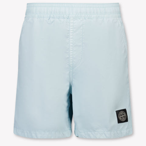 Stone Island Kinder Jongens Zwemkleding In Licht Blauw
