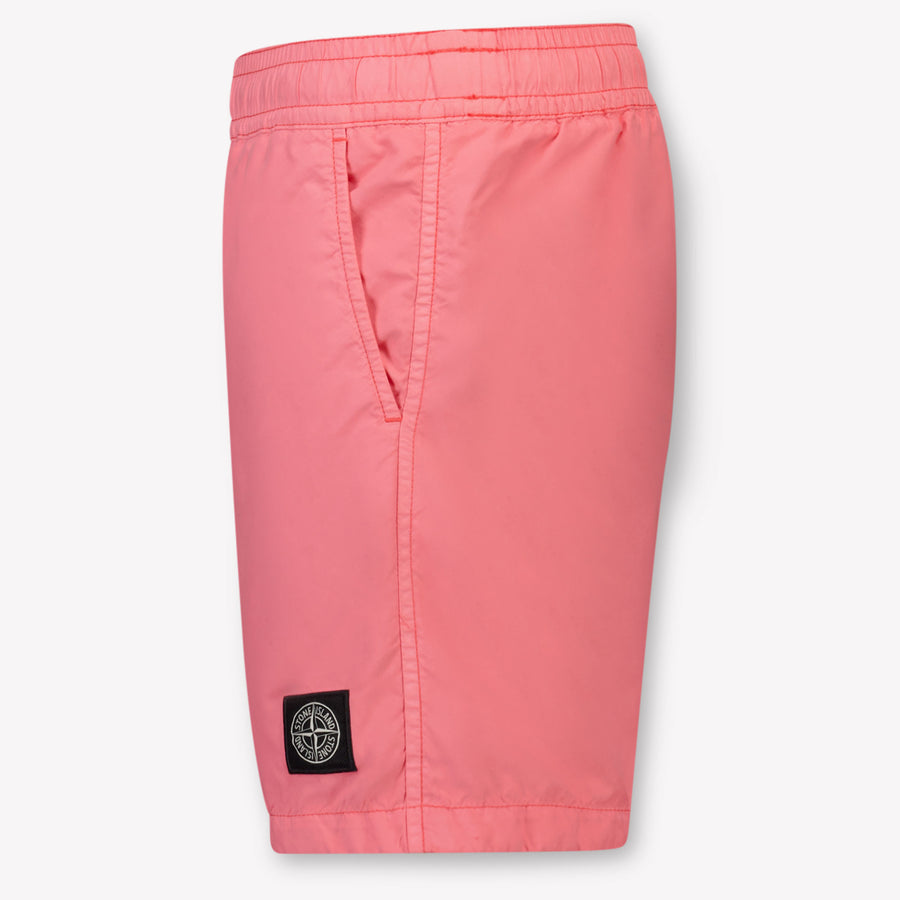 Stone Island Kinder Jongens Zwemkleding In Roze