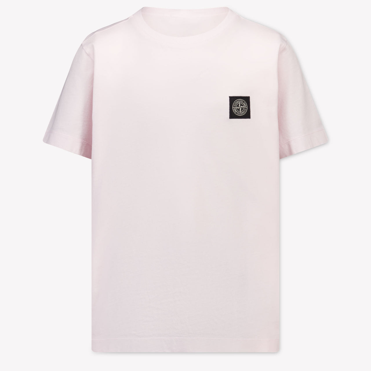 Stone Island Kinder Jongens T-Shirt In Roze