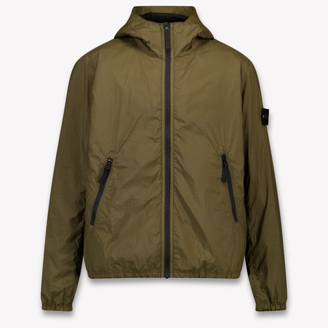 Stone Island Kinder Jongens Zomerjas In Army