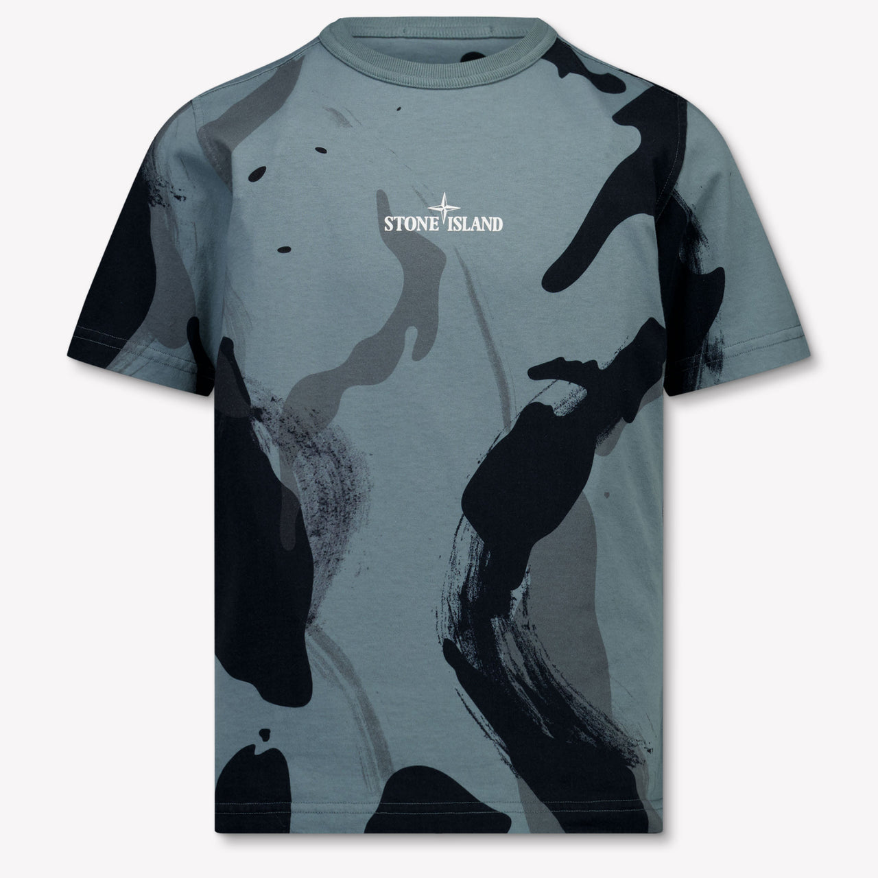 Stone Island Kinder Jongens T-Shirt In Army