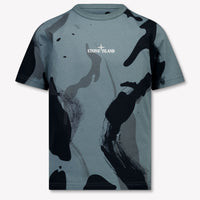 Stone Island Kinder Jongens T-Shirt In Army