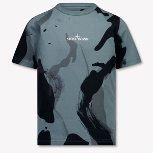 Stone Island Kinder Jongens T-Shirt In Army