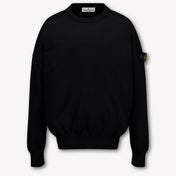 Stone Island Kinder Jongens Trui In Zwart