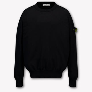 Stone Island Kinder Jongens Trui In Zwart