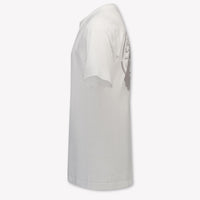 Stone Island Kinder Jongens T-Shirt In Wit