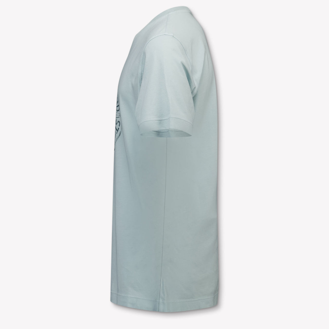 Stone Island Kinder Jongens T-Shirt In Licht Blauw