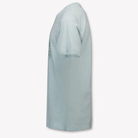 Stone Island Kinder Jongens T-Shirt In Licht Blauw