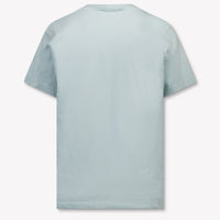 Stone Island Kinder Jongens T-Shirt In Licht Blauw