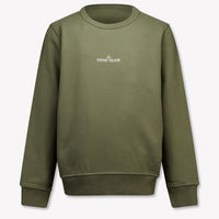 Stone Island Kinder Jongens Trui In Taupe