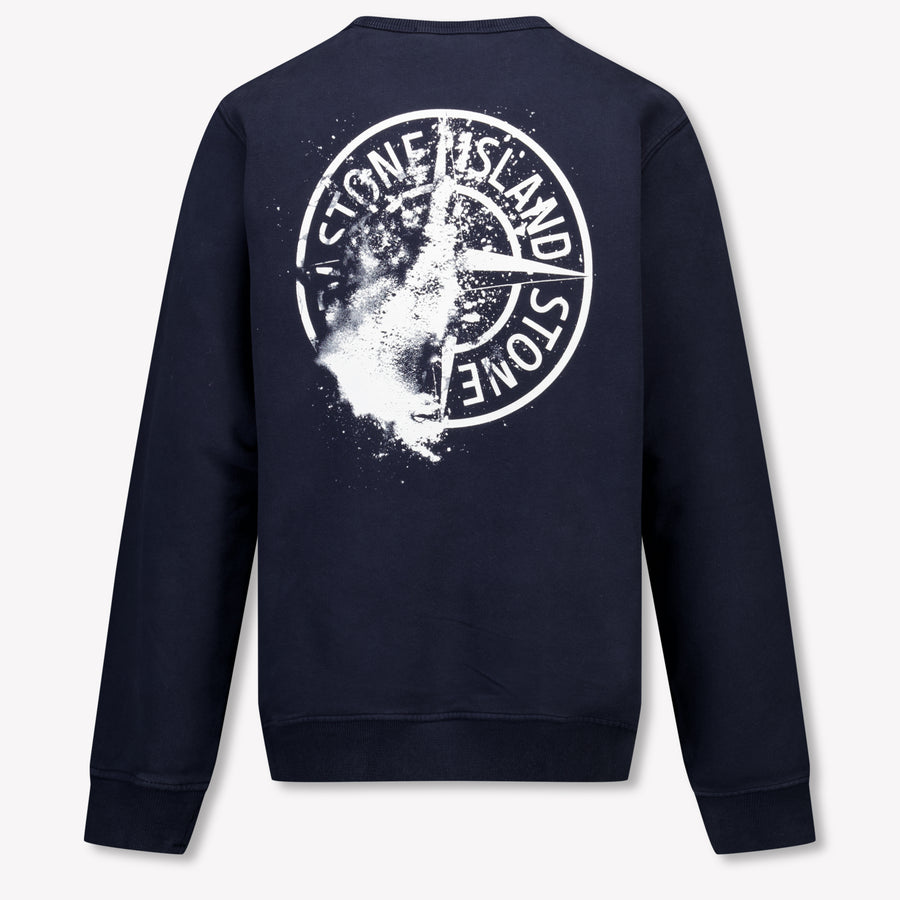 Stone Island Kinder Jongens Trui In Navy